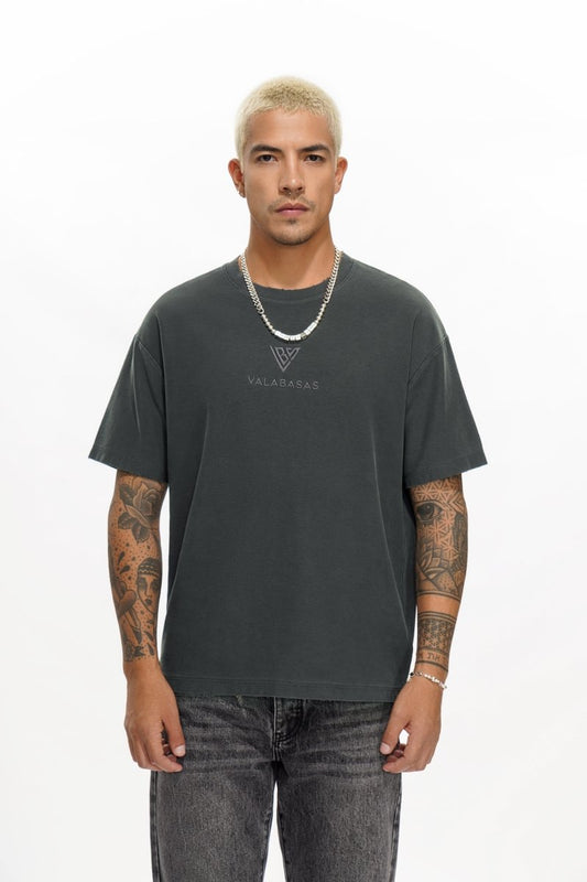 VLOGO Grey Tee - Valabasas