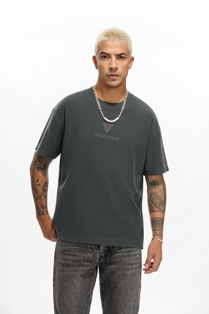 VLOGO Grey Tee - Valabasas