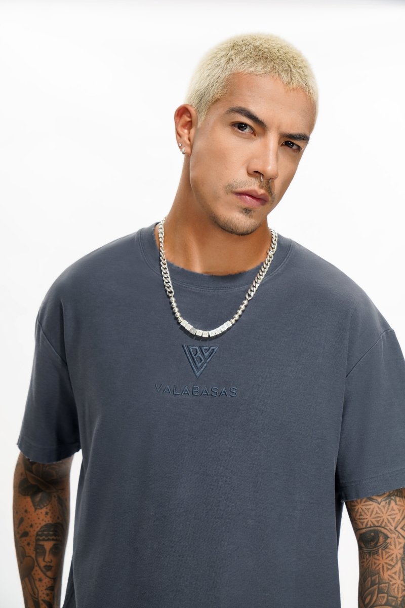 VLOGO Navy Tee - Valabasas