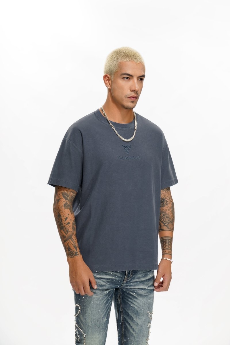 VLOGO Navy Tee - Valabasas