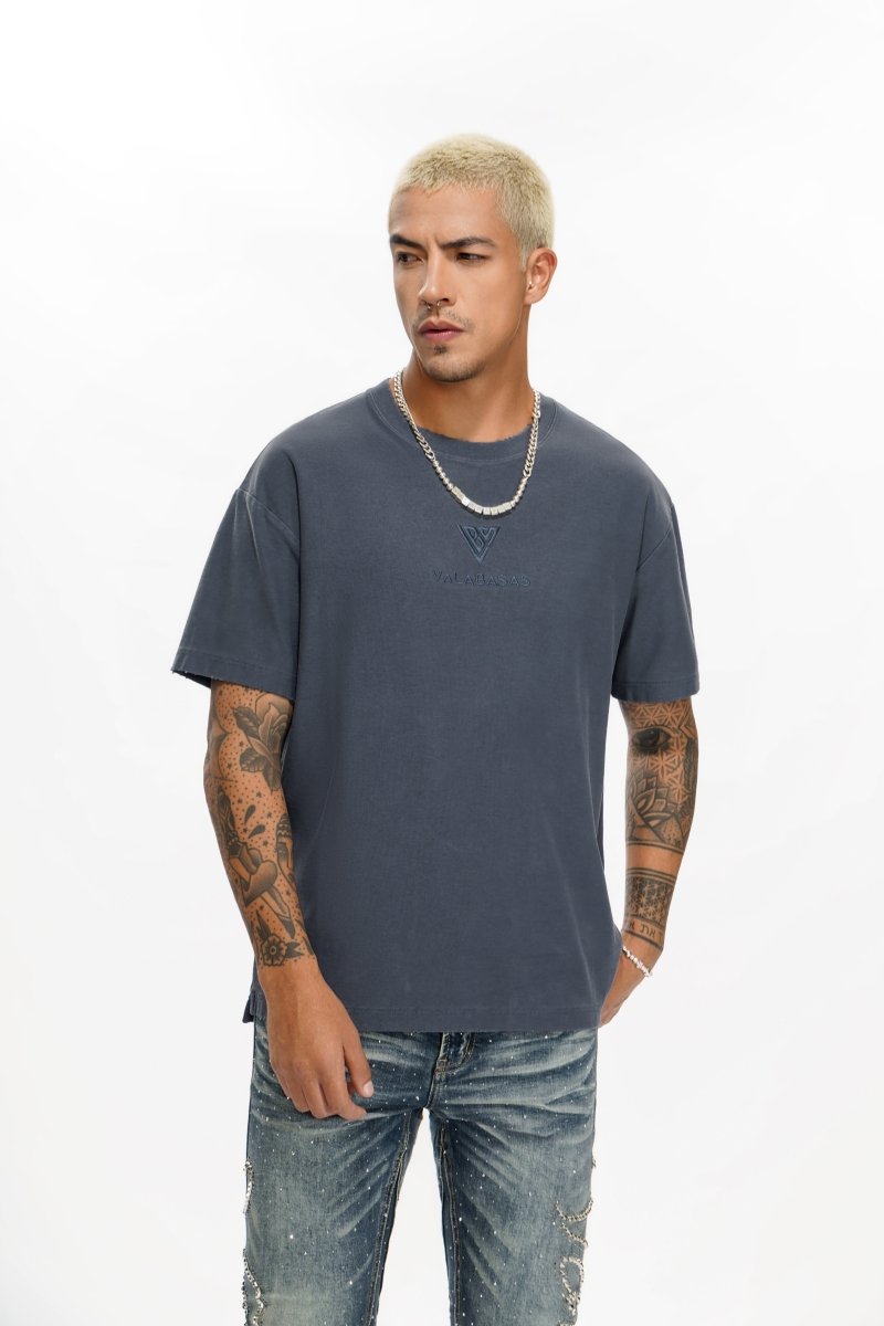 VLOGO Navy Tee - Valabasas