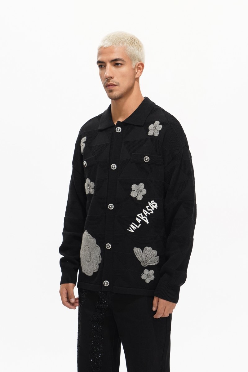 Vole Black Button Down - Valabasas