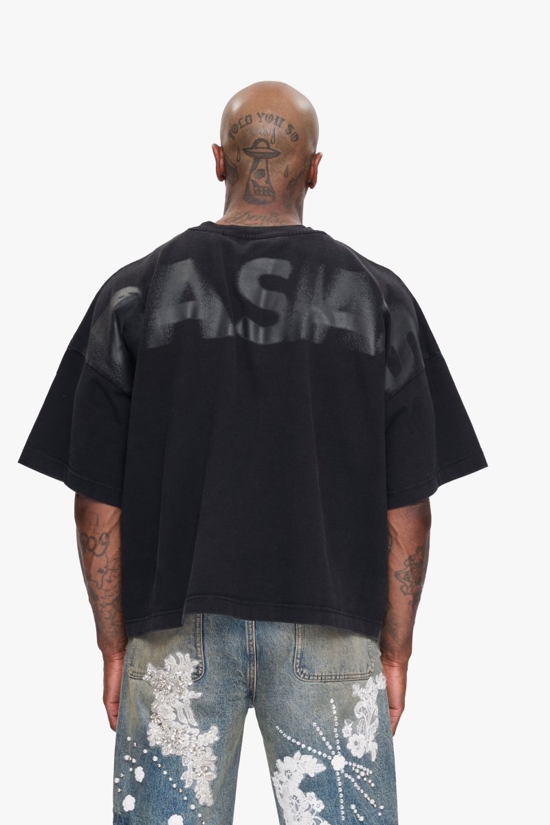 VV Cropped Fit Tee Black - Valabasas