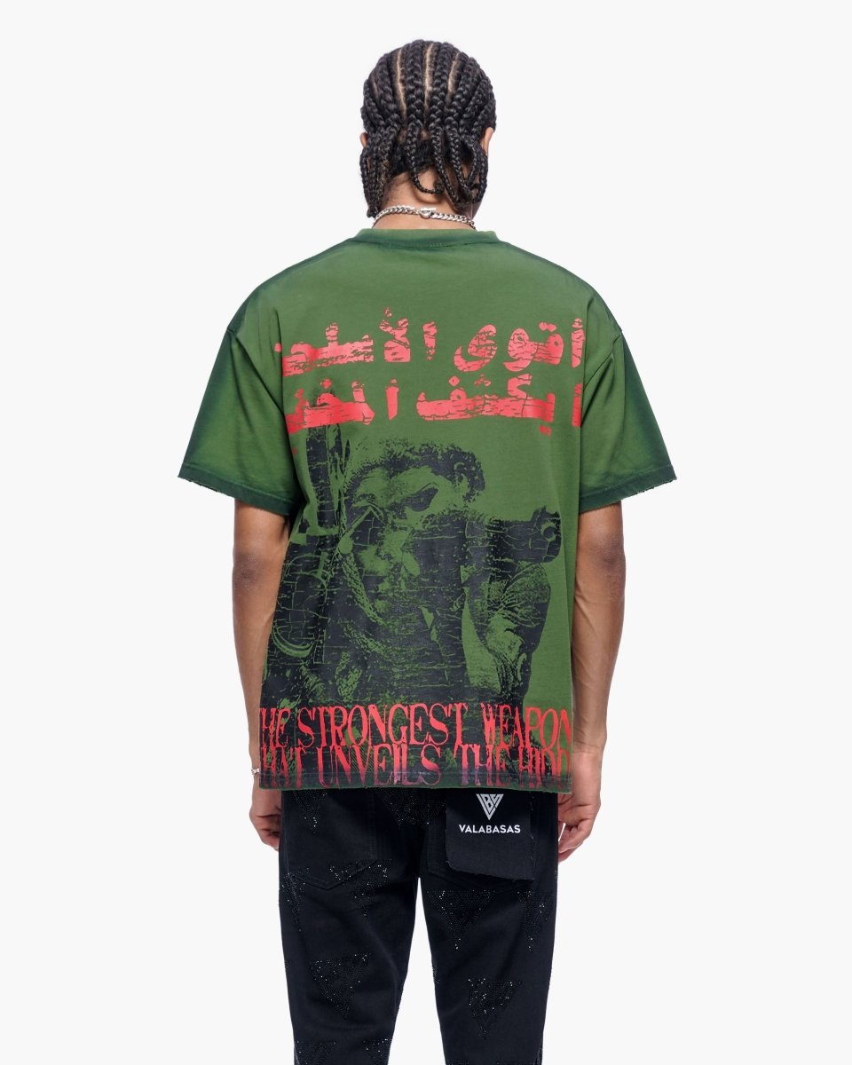 Weapons Tee Green - Valabasas