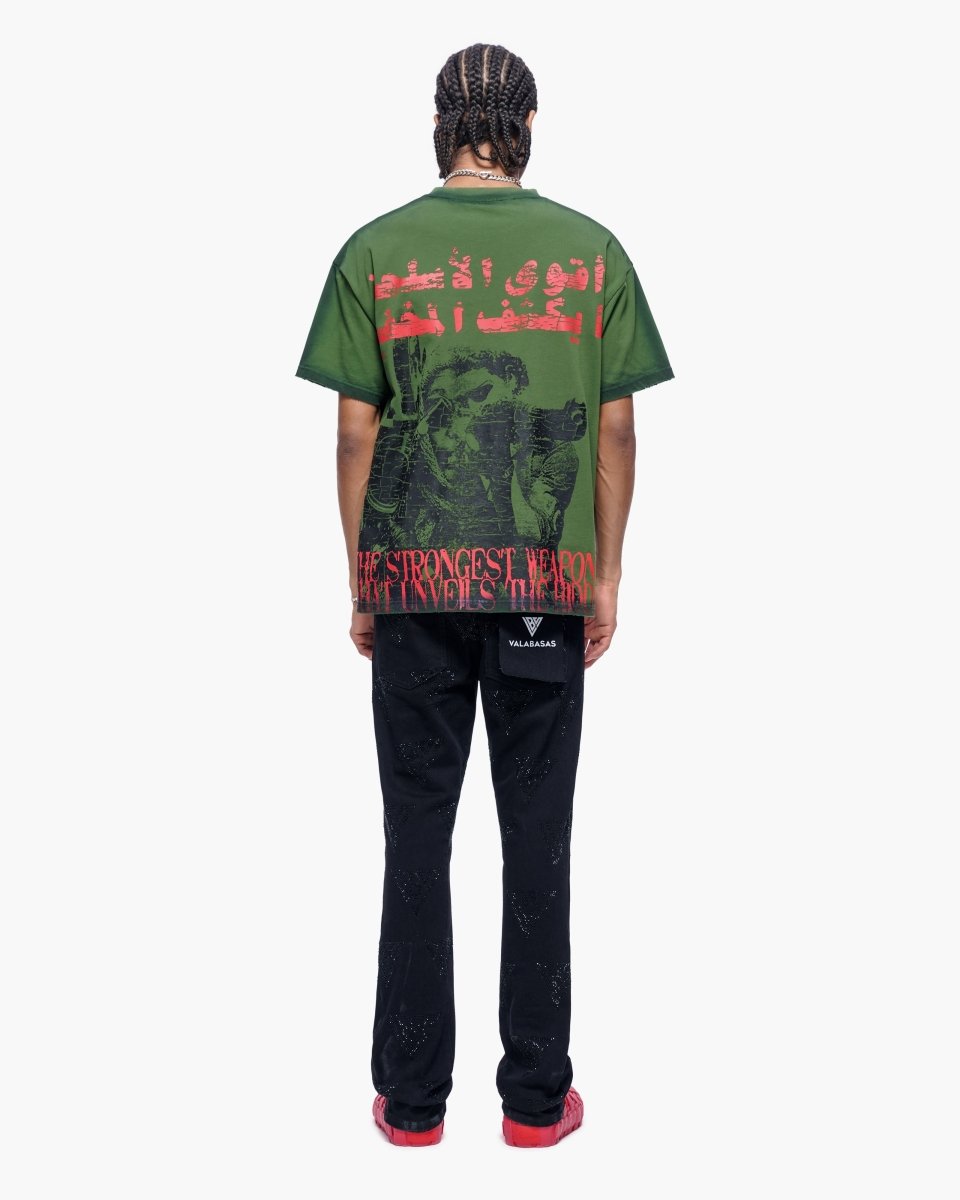 Weapons Tee Green - Valabasas