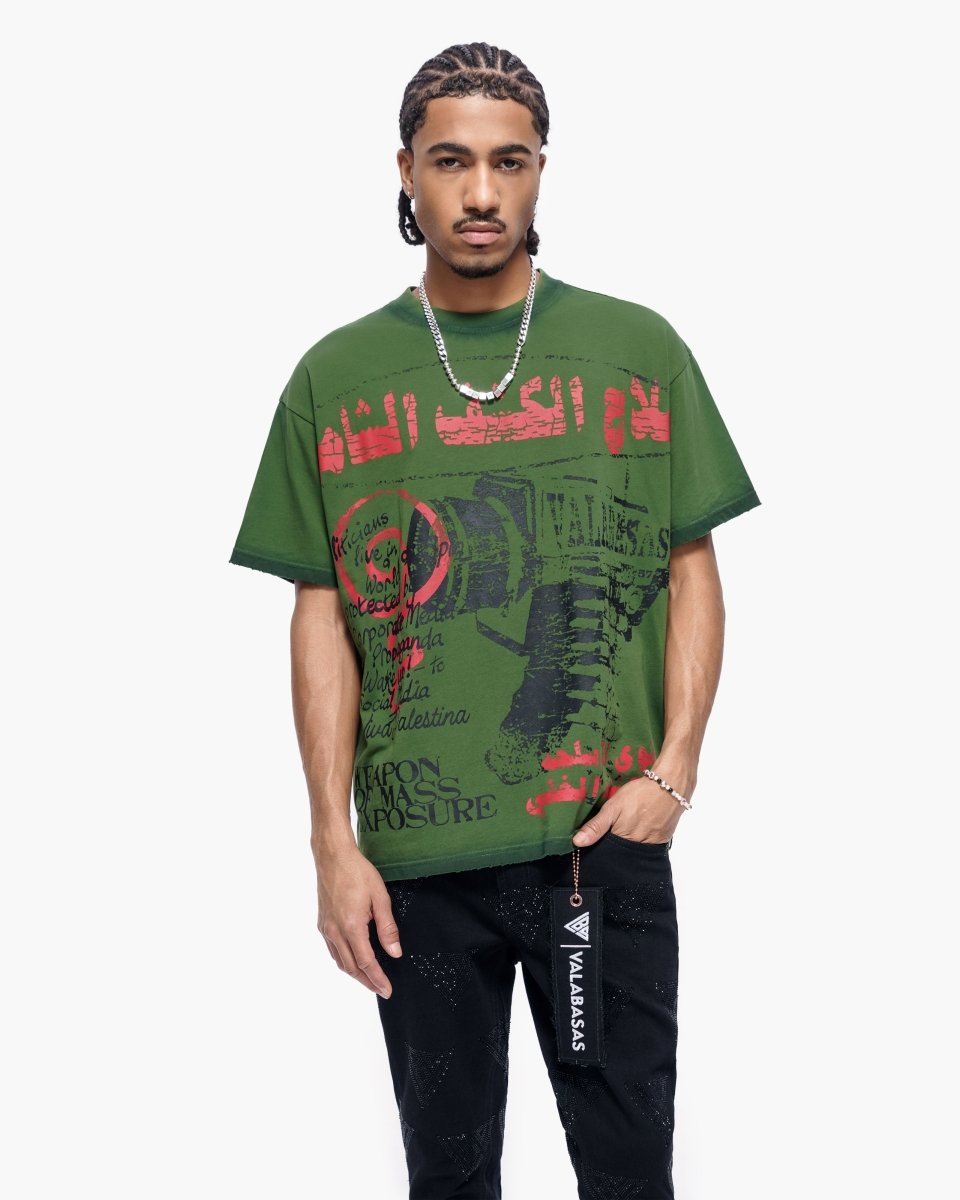 Weapons Tee Green - Valabasas
