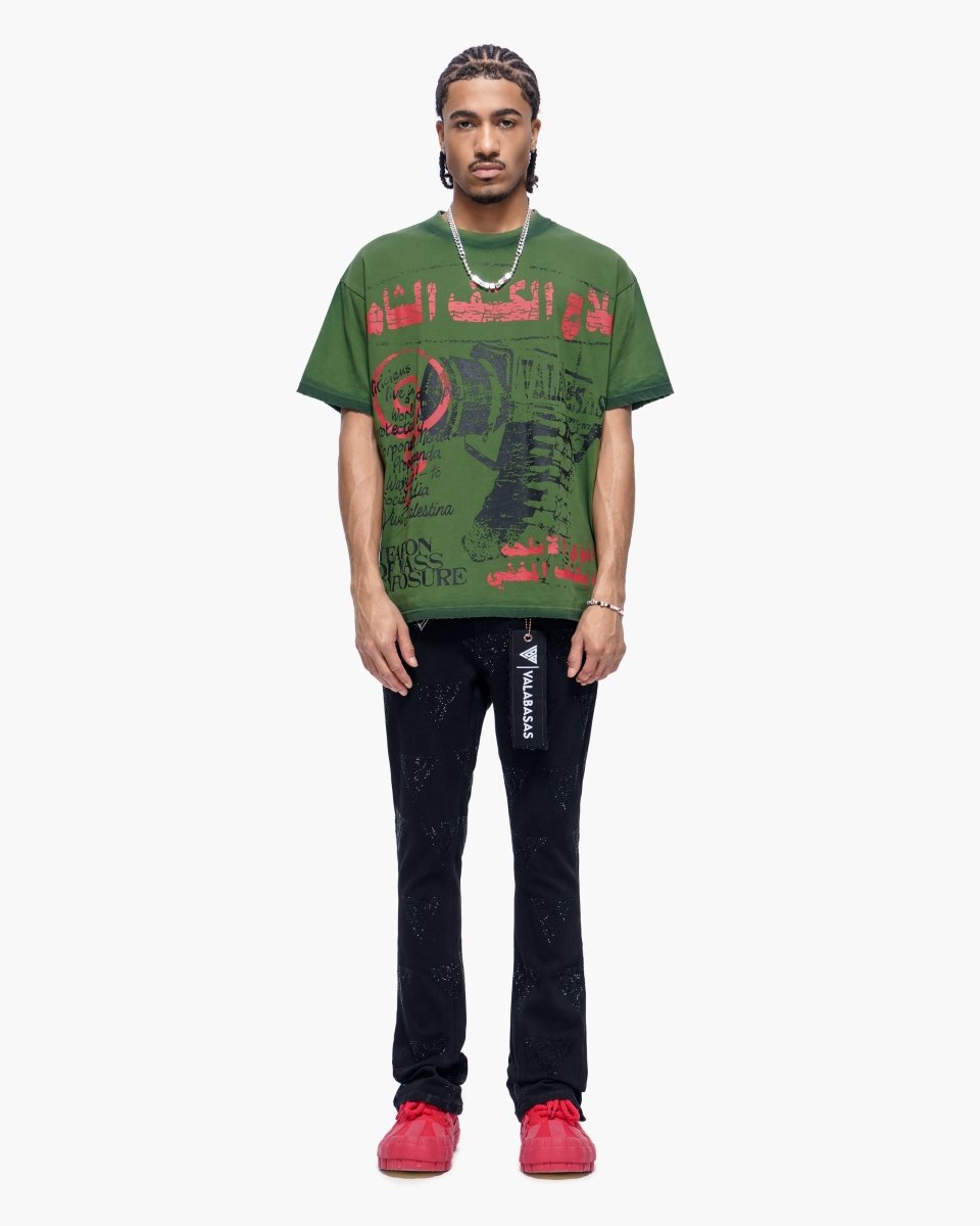 Weapons Tee Green - Valabasas