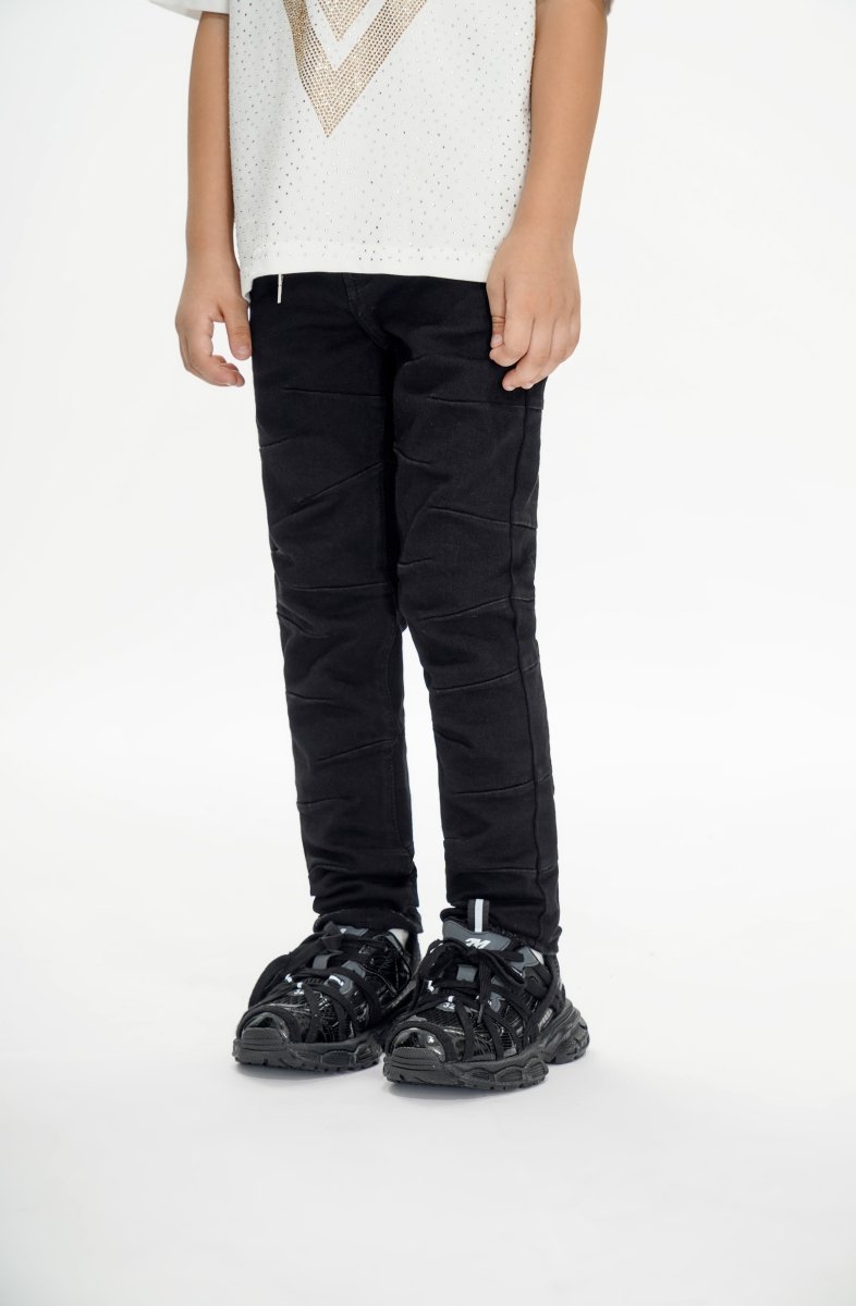 West Kids Black Skinny Jeans - Valabasas