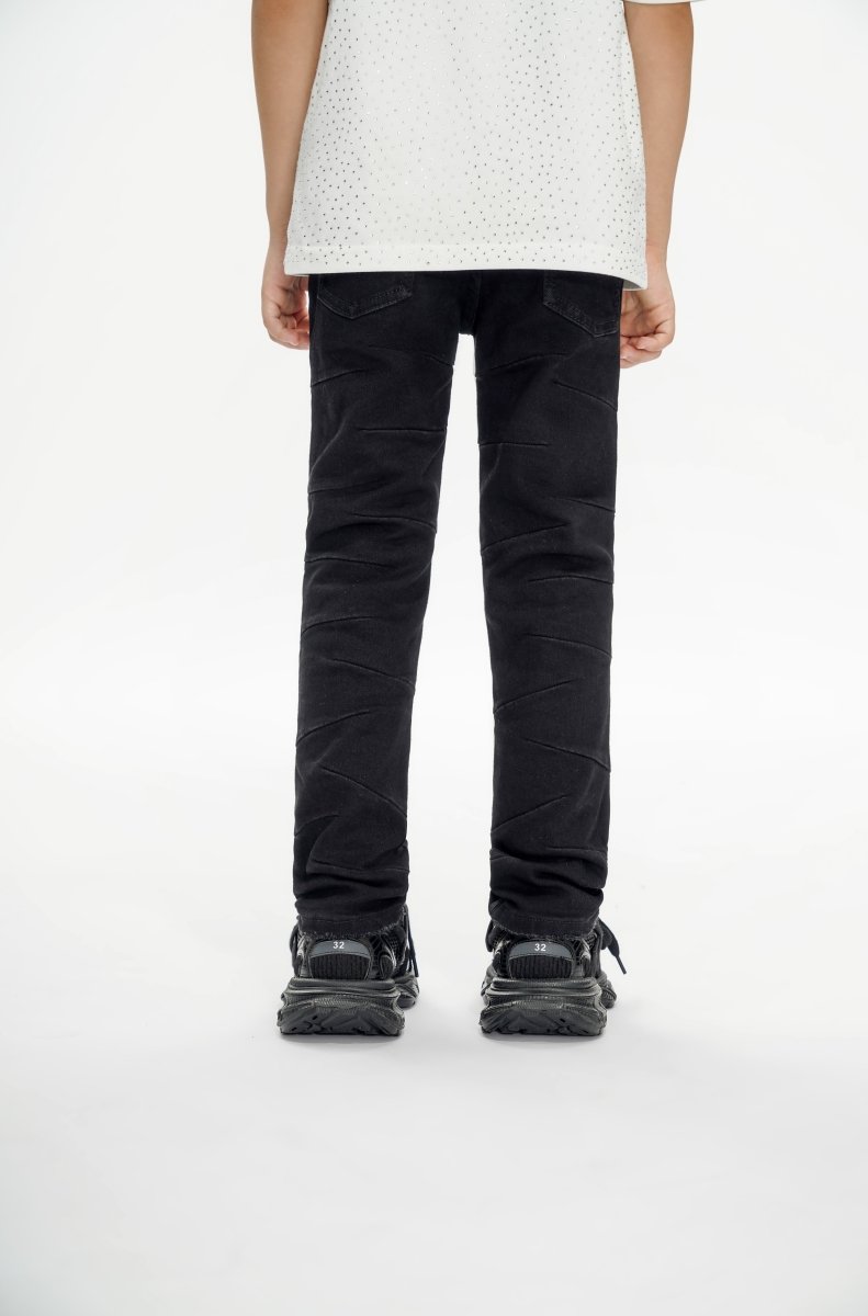 West Kids Black Skinny Jeans - Valabasas