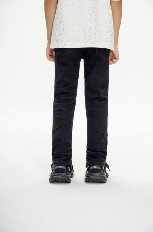 West Kids Black Skinny Jeans - Valabasas