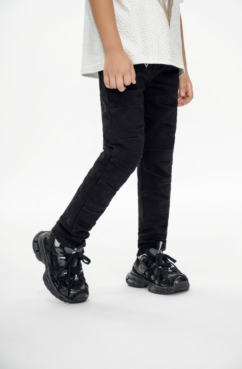 West Kids Black Skinny Jeans - Valabasas