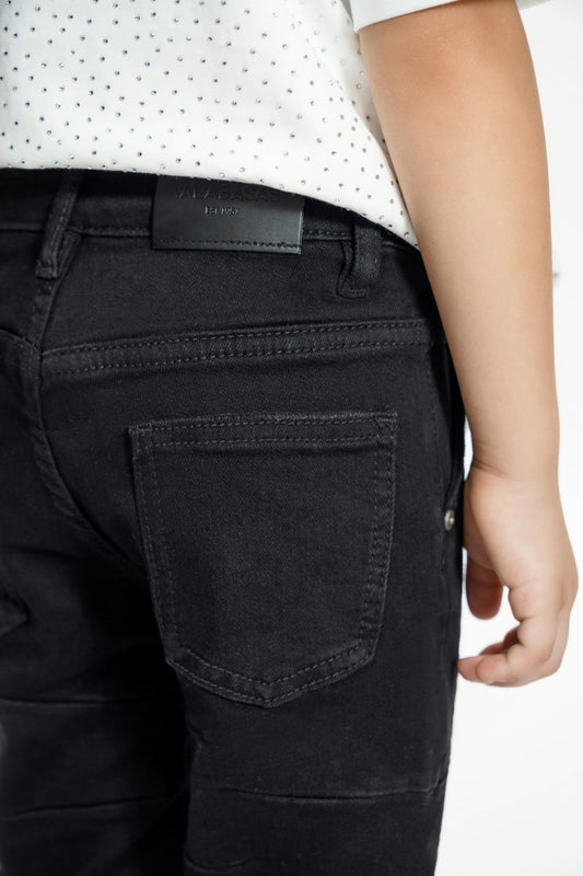 West Kids Black Skinny Jeans - Valabasas