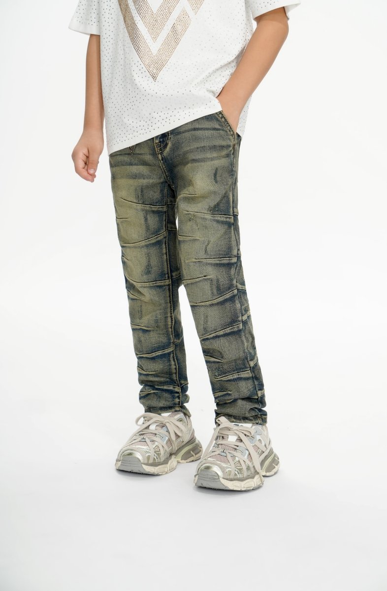 West Kids Vintage Washed Skinny Jeans - Valabasas