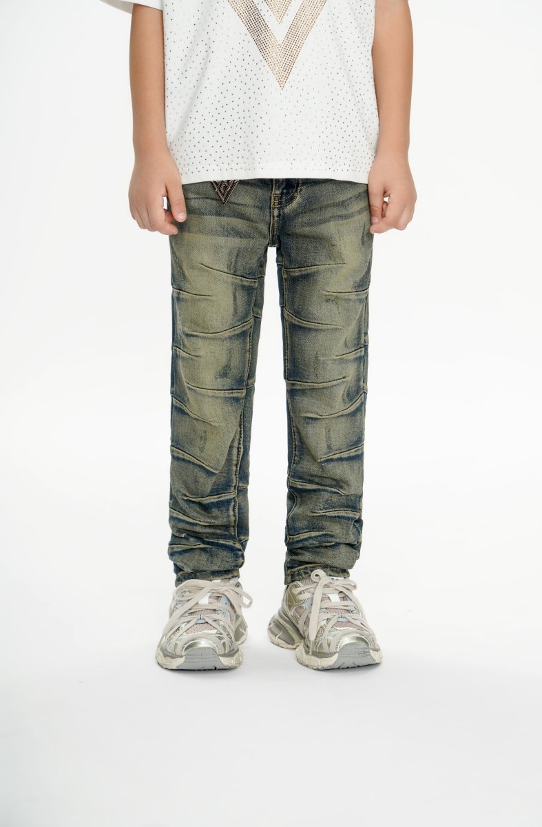 West Kids Vintage Washed Skinny Jeans - Valabasas