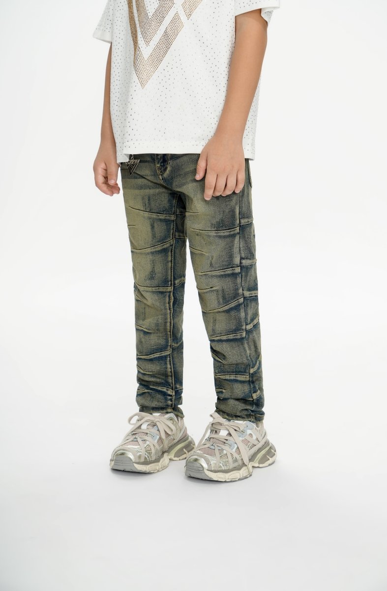 West Kids Vintage Washed Skinny Jeans - Valabasas