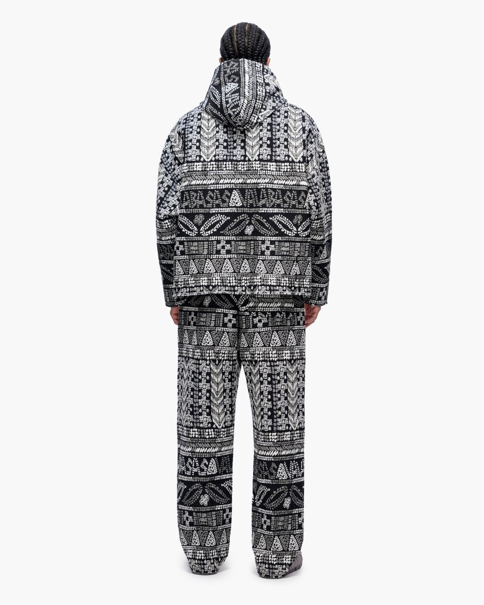 Winter Black Woven Pants - Valabasas