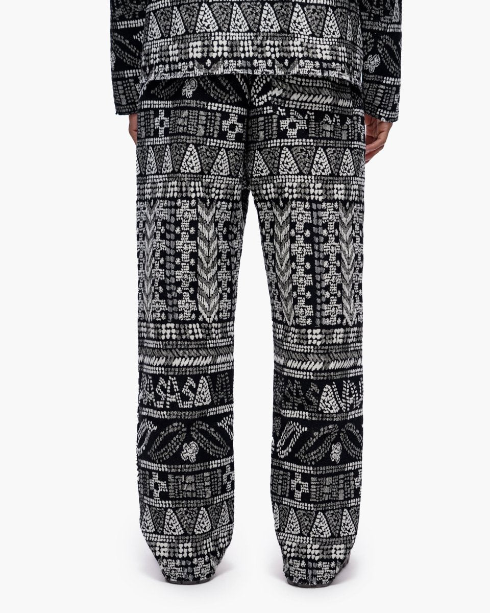 Winter Black Woven Pants - Valabasas