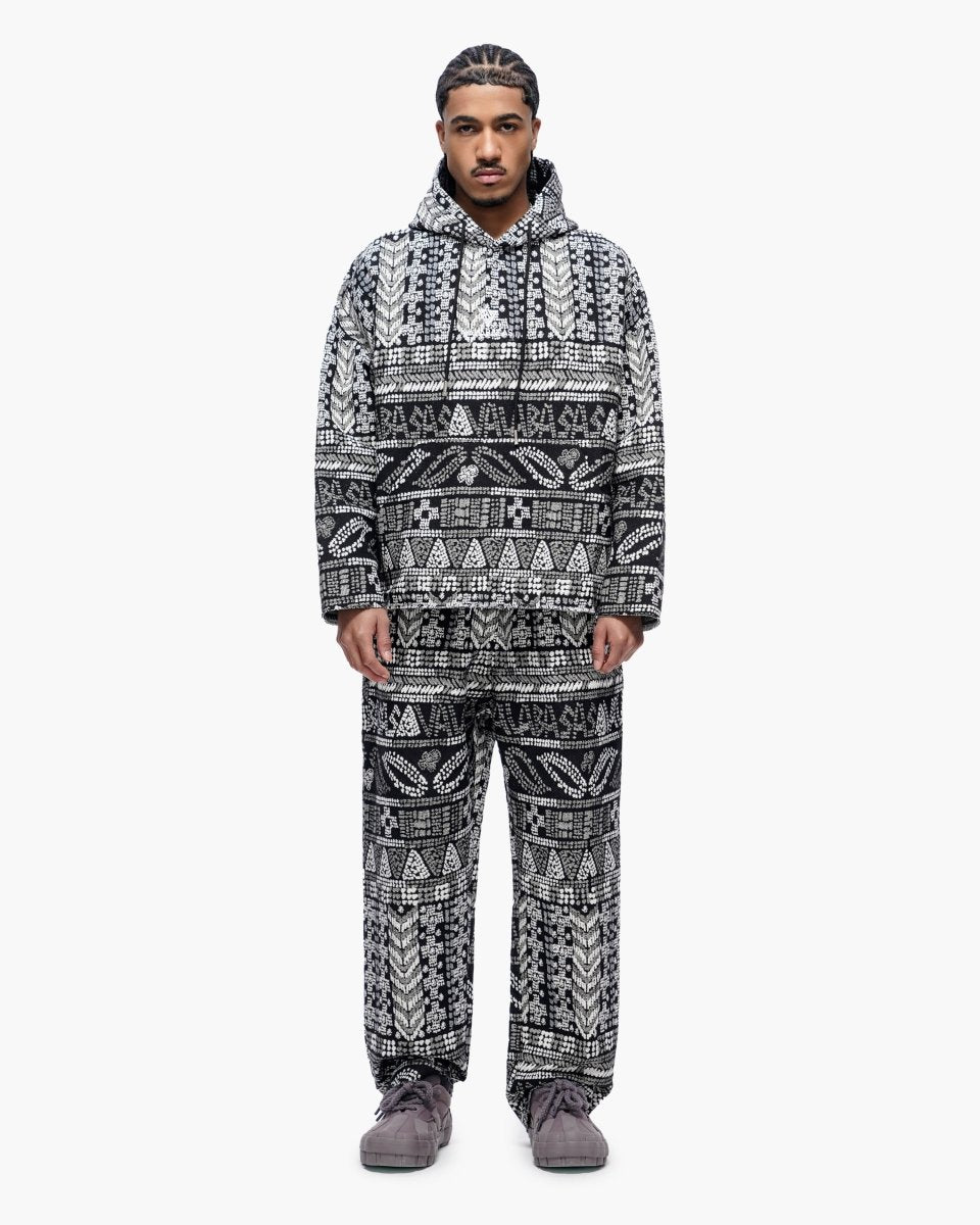 Winter Black Woven Pants - Valabasas