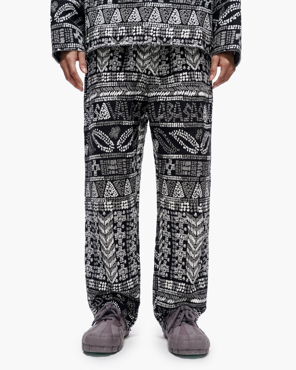Winter Black Woven Pants - Valabasas