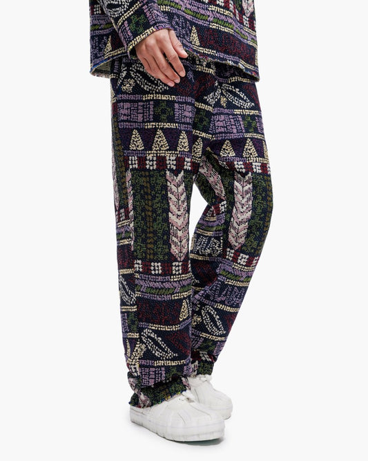 Winter Purple Woven Pants - Valabasas
