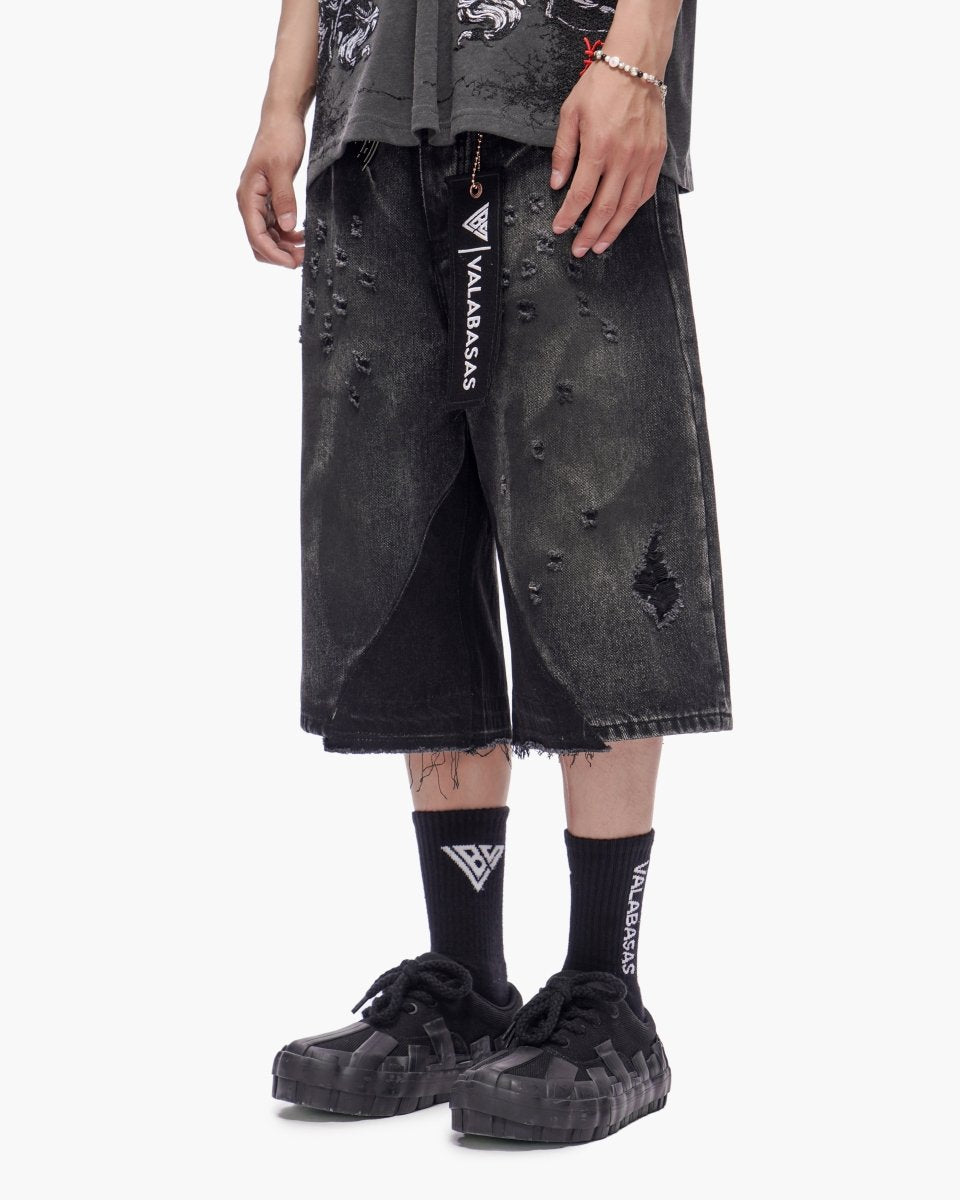 Wire Jorts Grey Wash - Valabasas