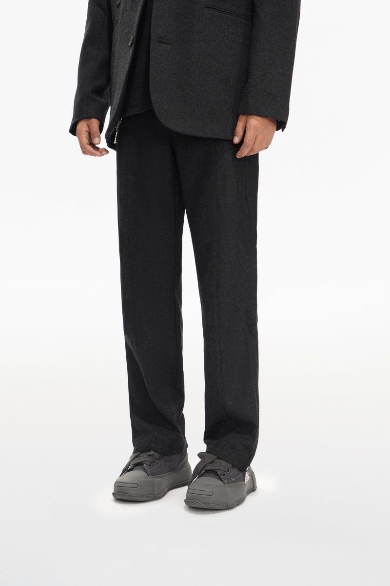 Woven Suit Pants Black - Valabasas