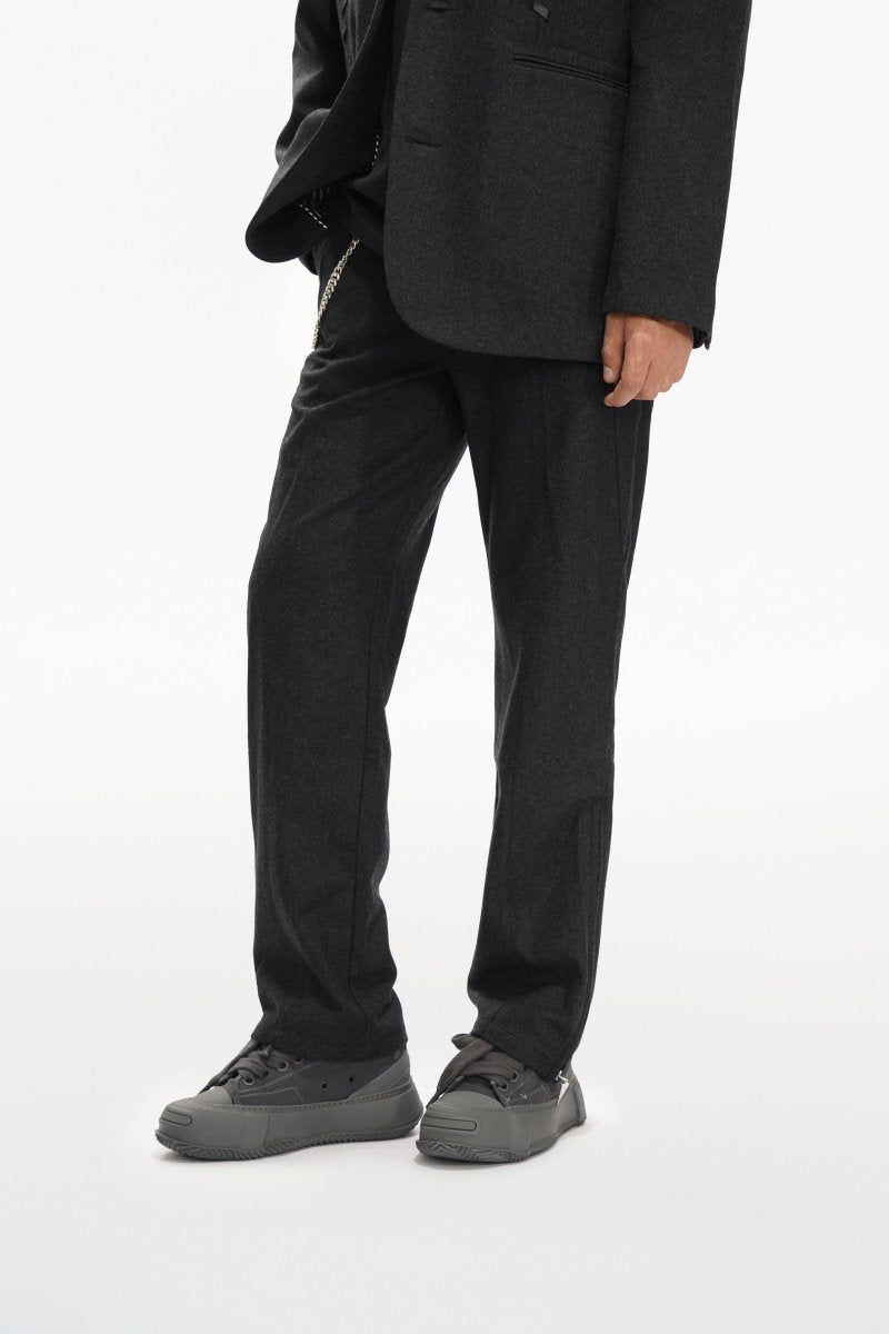 Woven Suit Pants Black - Valabasas