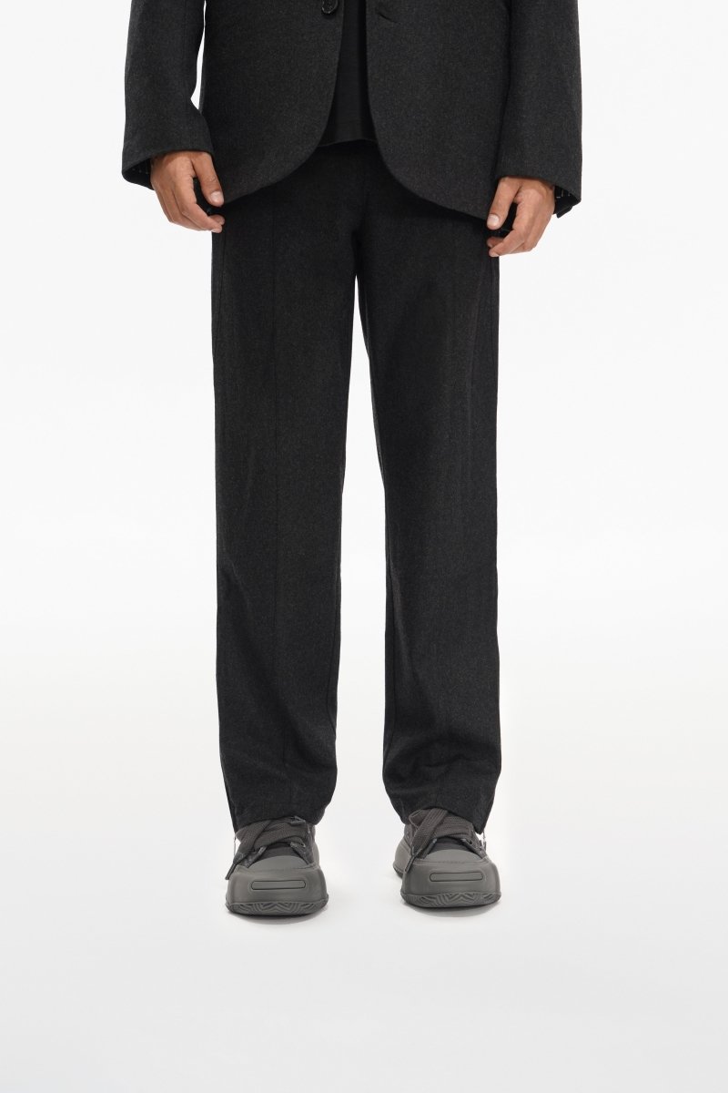 Woven Suit Pants Black - Valabasas