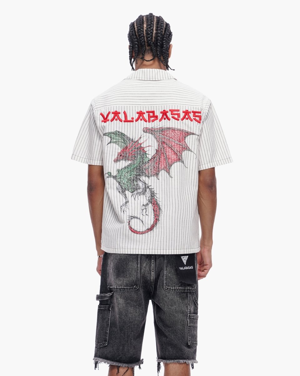 Xyoto Button Down Black/White - Valabasas