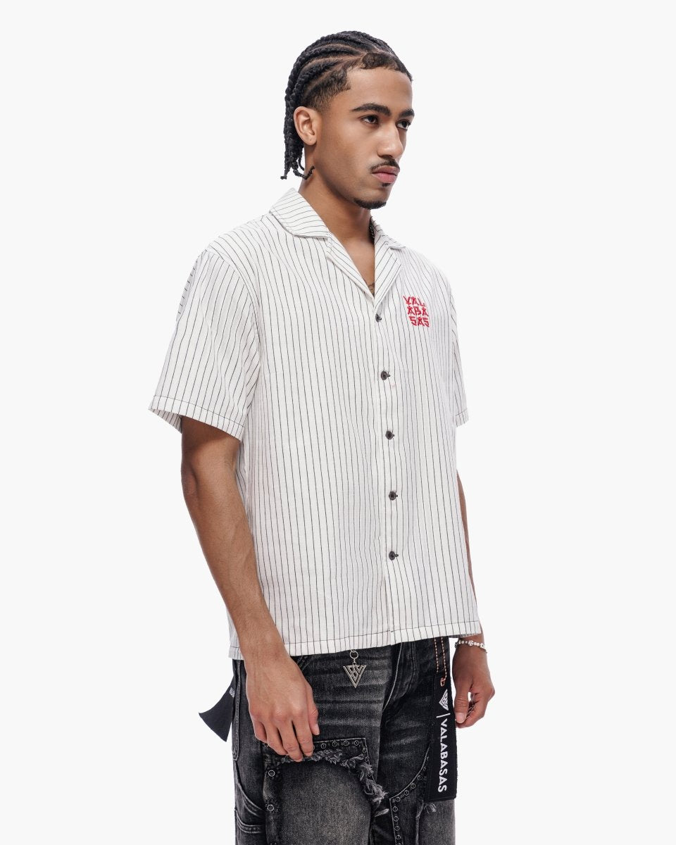 Xyoto Button Down Black/White - Valabasas