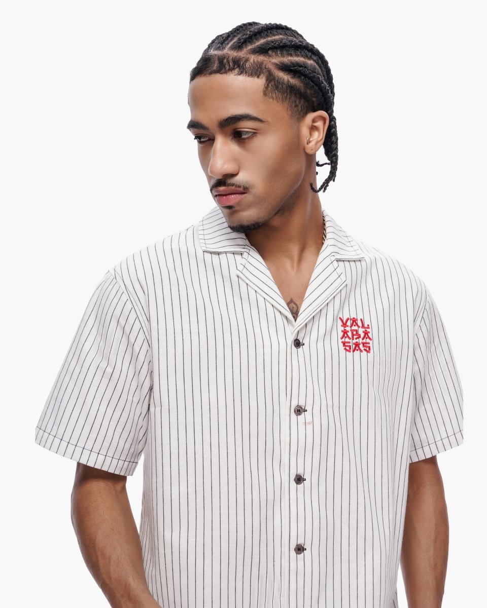 Xyoto Button Down Black/White - Valabasas