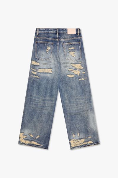 "PANDORA" VINTAGE BLUE WASH BAGGY DENIM