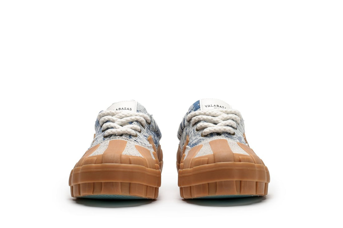 Yuratsu 100 Denim Gum Shoes - Valabasas