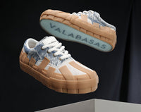 Yuratsu 100 Denim Gum Shoes - Valabasas