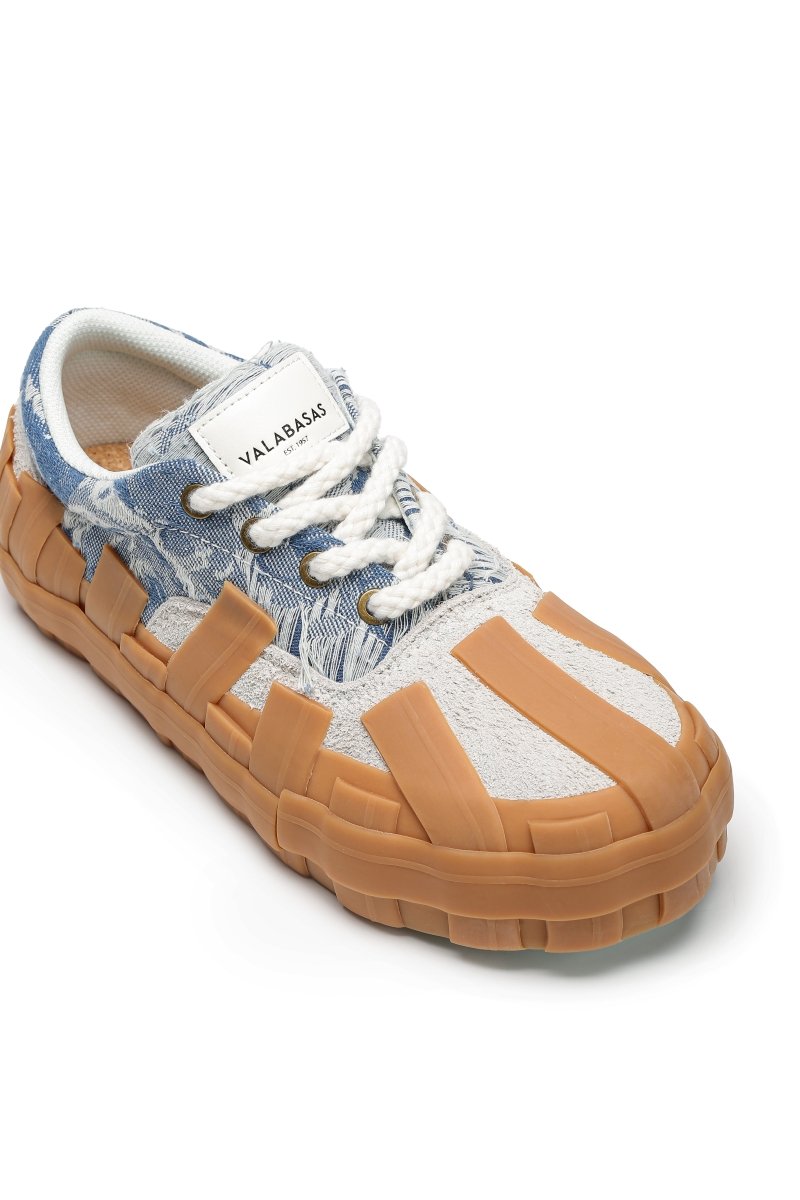 Yuratsu 100 Denim Gum Shoes - Valabasas