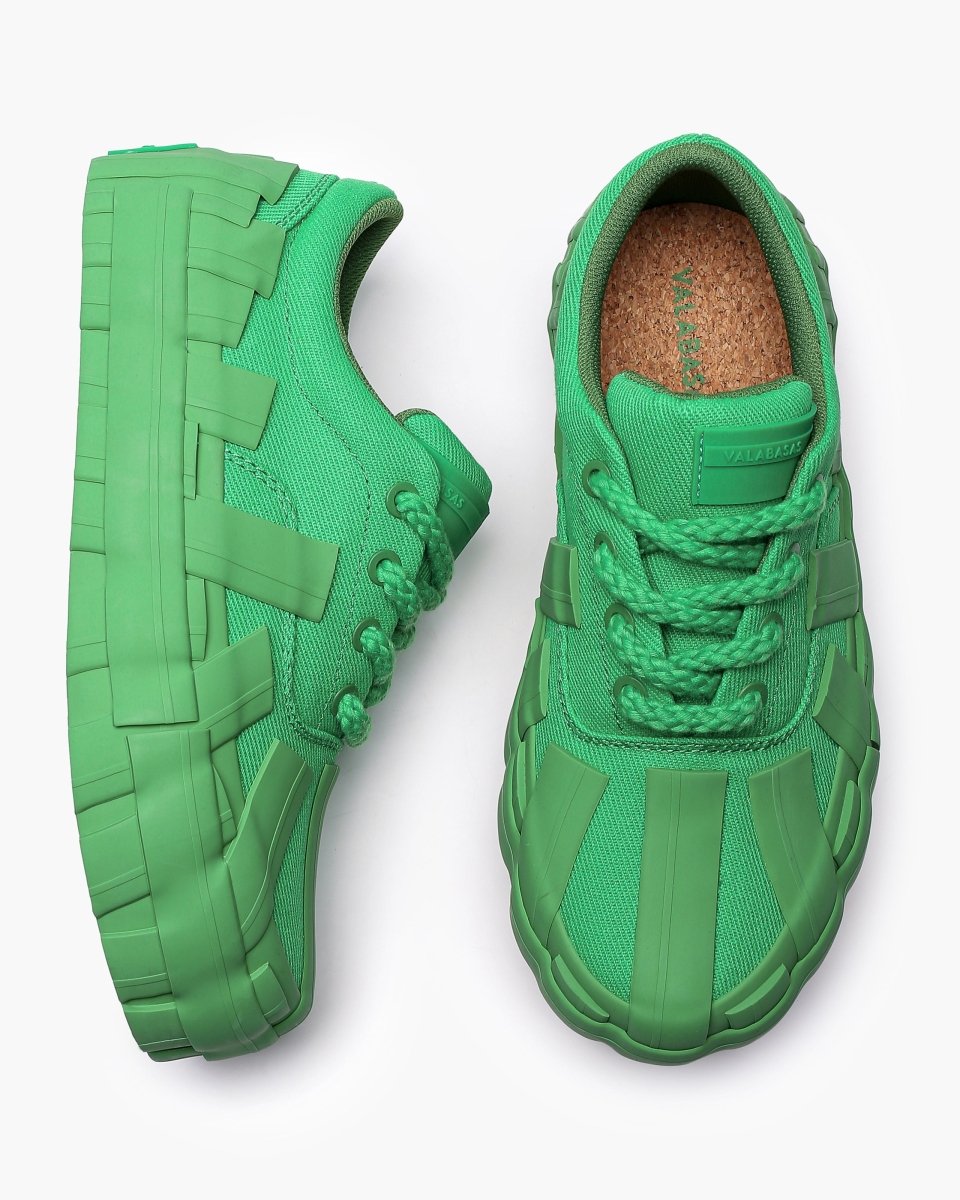 Yuratsu 100 Green Sneakers - Valabasas