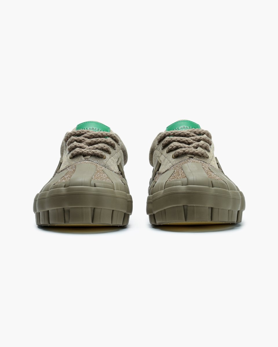 Yuratsu 100 Olive Shoes - Valabasas