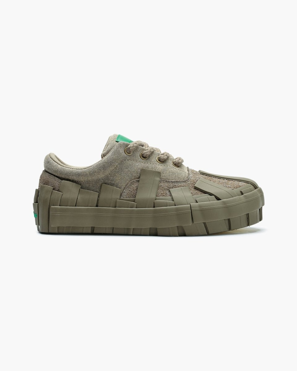 Yuratsu 100 Olive Shoes - Valabasas