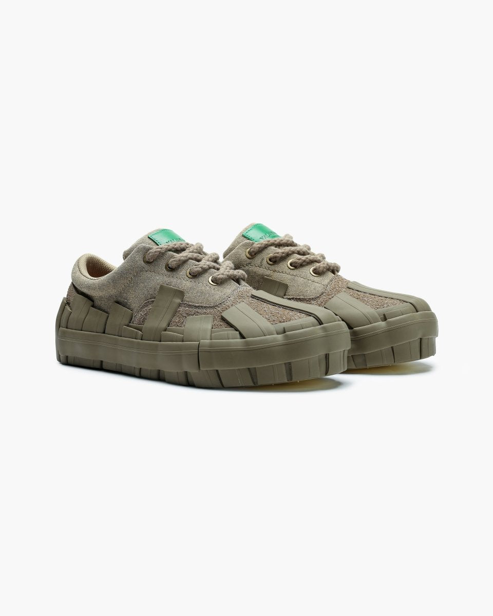 Yuratsu 100 Olive Shoes - Valabasas