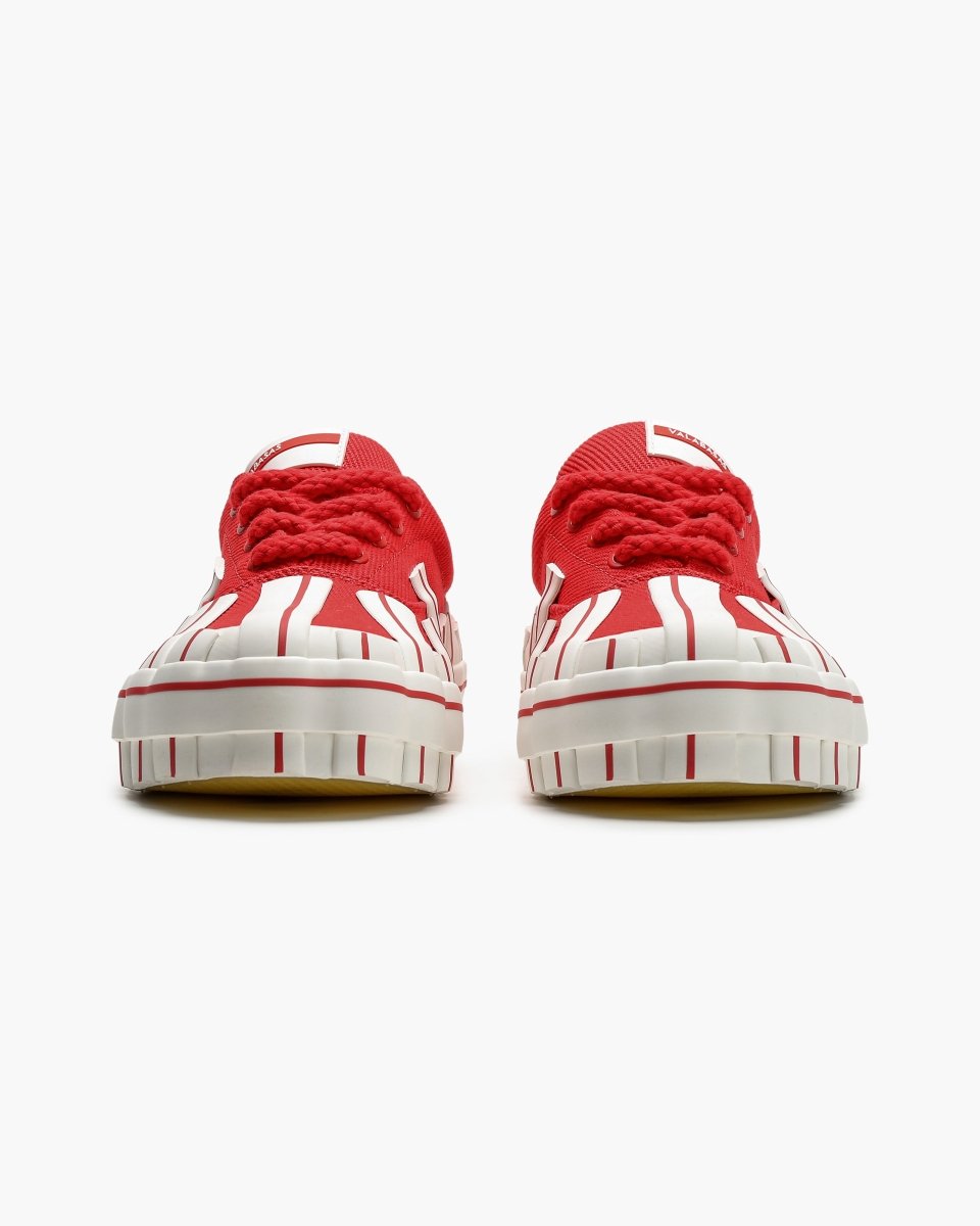 Yuratsu 100 Red White Shoes - Valabasas