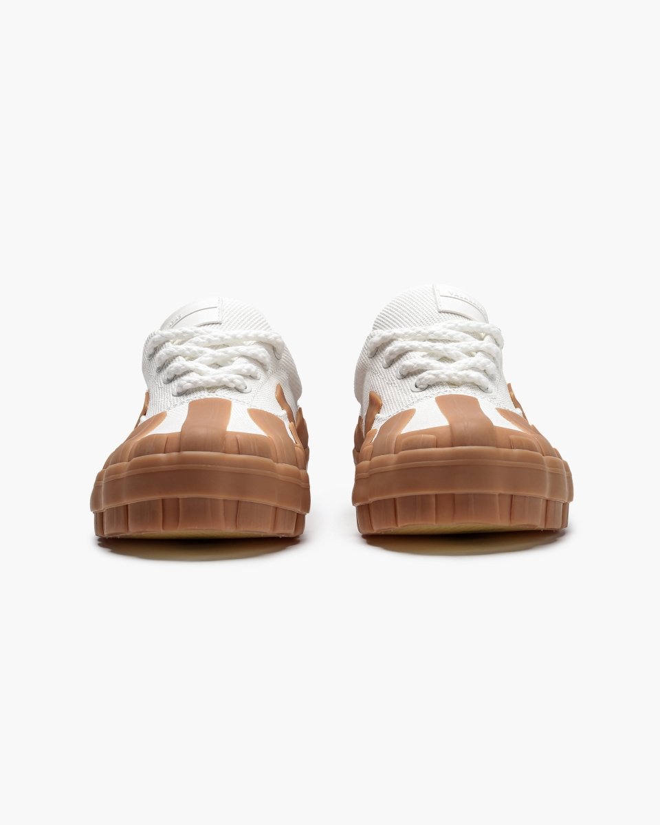 Yuratsu 100 White Gum Sneakers - Valabasas