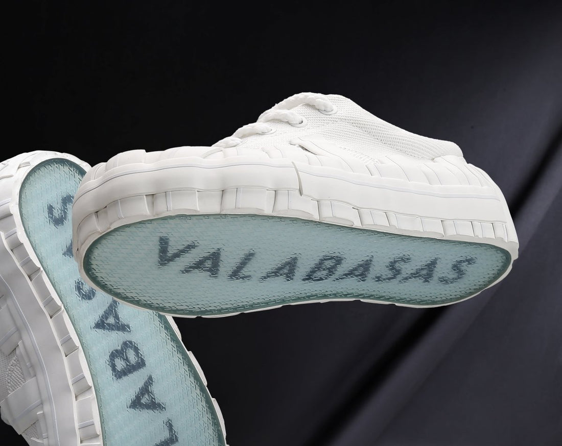 Yuratsu 100 White Shoes - Valabasas