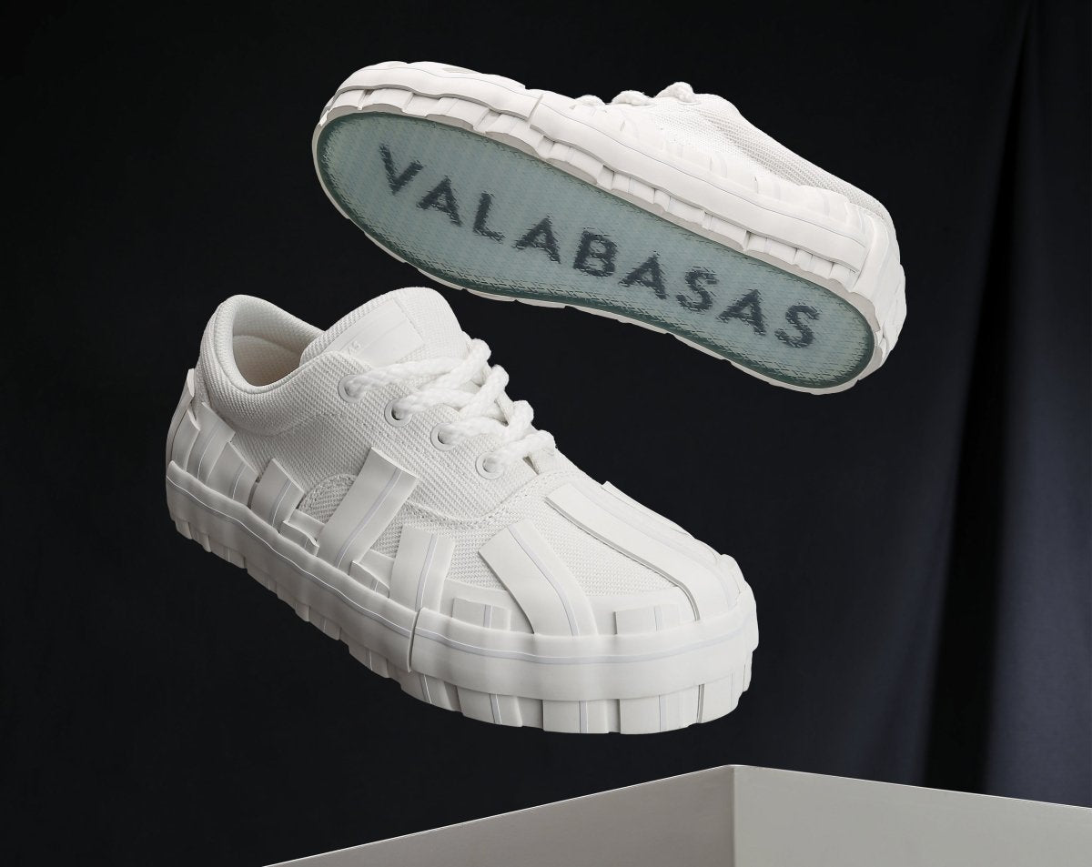 Yuratsu 100 White Shoes - Valabasas