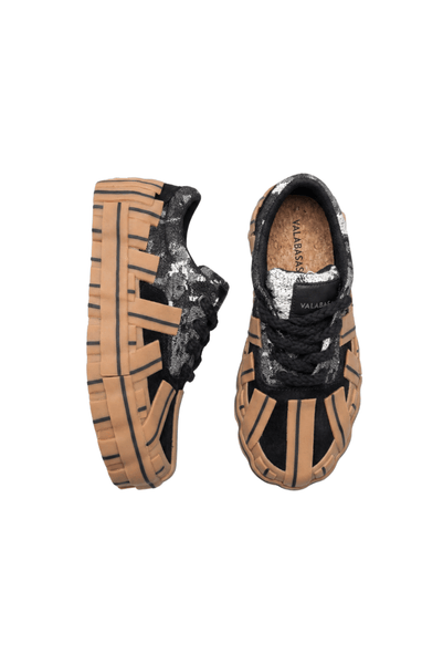 Yuratsu 200 Sneakers — Black Denim Gum | VALABASAS – Valabasas
