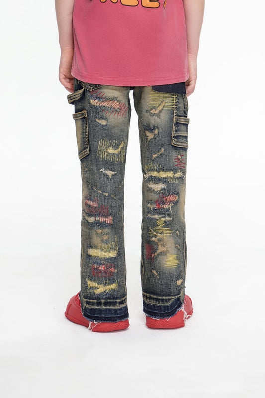 Zero Kids Stacked Denim Dirty Vintage Wash - Valabasas