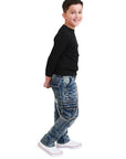 VPLAY KIDS JEANS "AURA" LIGHT WASHED