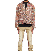 “PICASSO” KHAKI MULTI JACKET