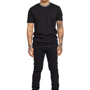 "MR CLEAN 2.0" BLACK SKINNY JEAN