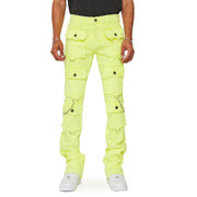 VALABASAS JEANS  “HYBRID” VERDE LIME