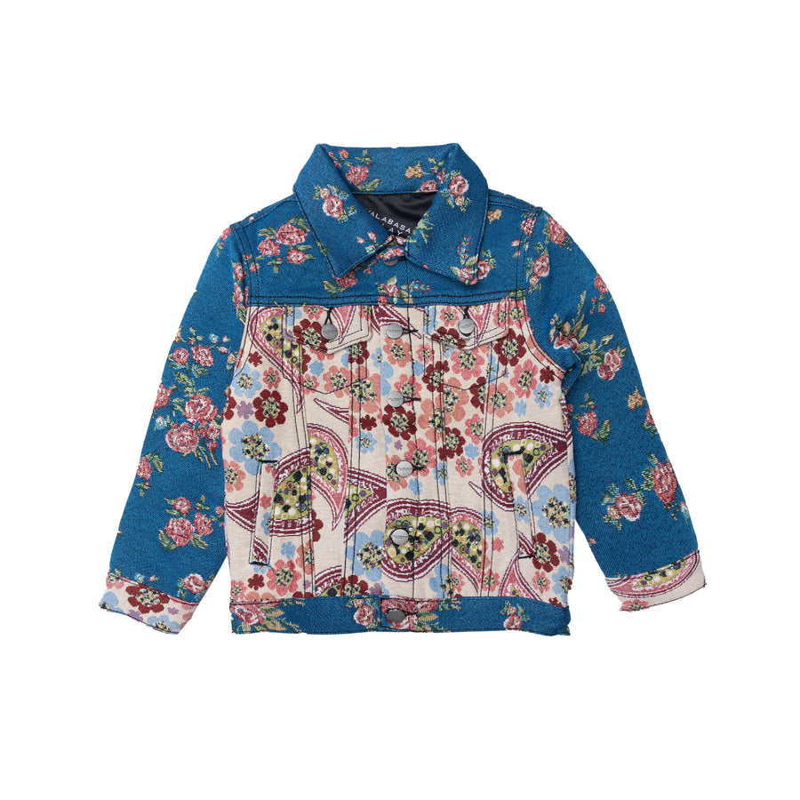VPLAY KIDS JACKET “PICASSO”  BLUE MULTI
